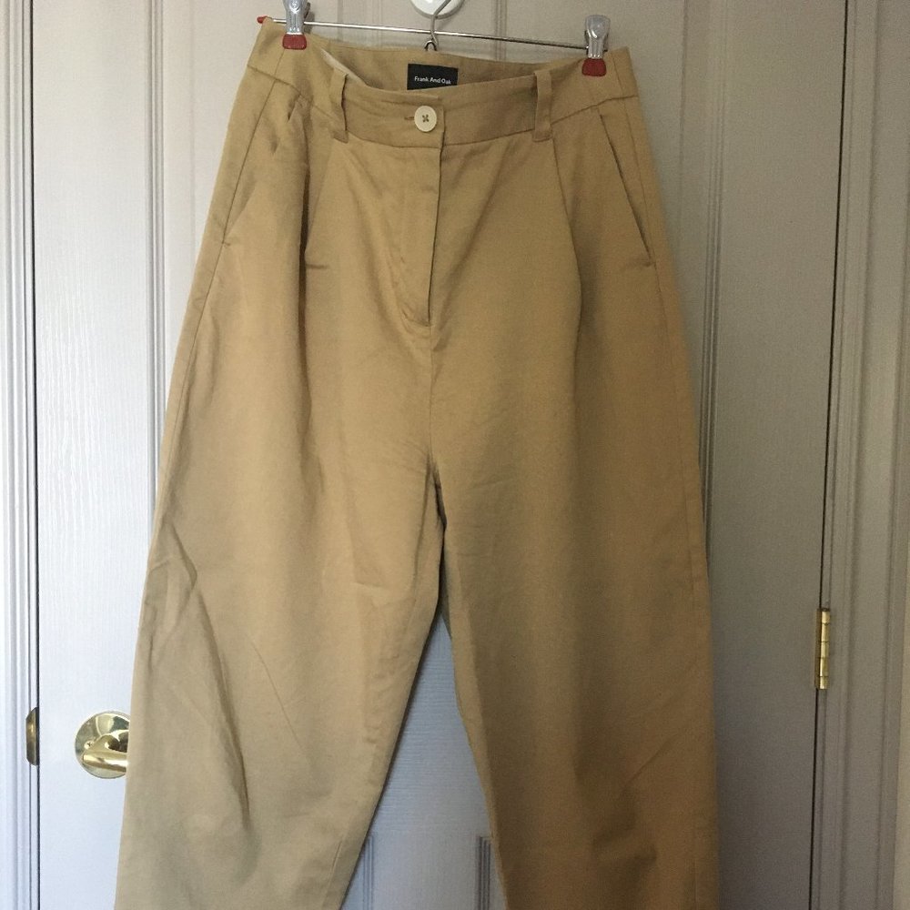Frank & Oak Amelia Barrel Fit Pant, Size 10